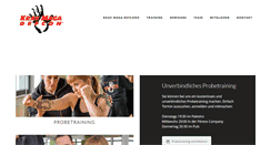 Desktop Screenshot of kravmaga-stuttgart.de